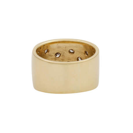 Ring mit Brillanten zus. ca. 0,60 ct, - Foto 4