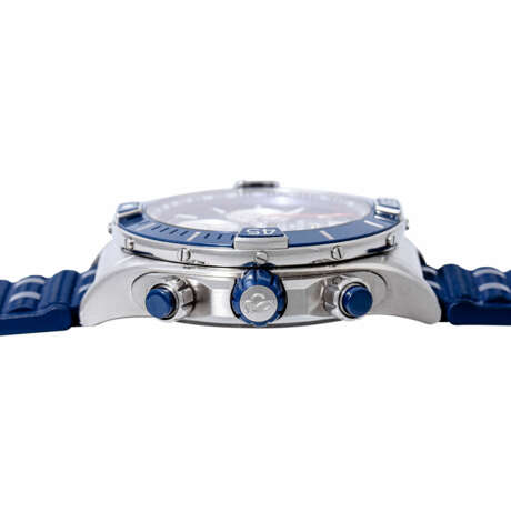 BREITLING Super Chronomat "Blau", Ref. AB0136161C1S1. Herrenuhr. Aktueller Neupreis: 8.150,- Euro. - Foto 3