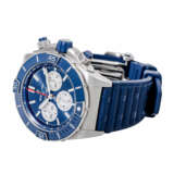 BREITLING Super Chronomat "Blau", Ref. AB0136161C1S1. Herrenuhr. Aktueller Neupreis: 8.150,- Euro. - photo 6