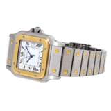 CARTIER Neo-Vintage Santos Galbee Herren Armbanduhr, Ref. 2961. Ca. 1990er Jahre. - фото 6