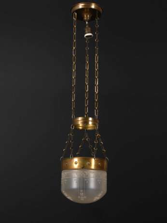 Jugendstil-Deckenlampe. - photo 1