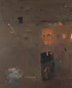 Douglas Swan. Terracota Head, rags in a Studio