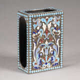 CLOISONNÉ-EMAIL-STREICHHOLZ-ETUI - photo 1