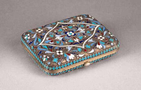 CLOISONNÉ-EMAIL-ETUI - photo 1