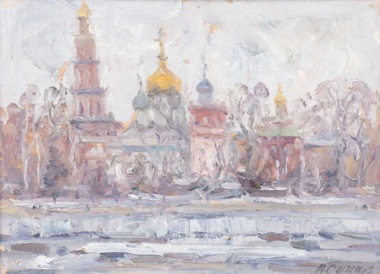 ALEXEY NIKOLAEVITCH SOTSKOV 1915 Moscow Region - Moscow 1995 Novodevichy-Monastery in Moscow - photo 1