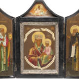 TRIPTYCHON MIT DER GOTTESMUTTER 'BÜRGIN DER SÜNDER' FLANKIERT VON DEN HEILIGEN ANTIPAS UND JOHANNES - photo 1