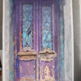 Красивая дверь в Грузии Акварель на бумаге Акварельная живопись Современный реализм Городской пейзаж Узбекистан 2022 г. - фото 2