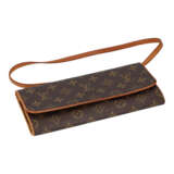 LOUIS VUITTON Umhängetasche "TWIN POCHETTE", Koll.: 2001. - Foto 5