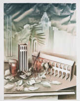 Stilleben mit Herbst und Campanile