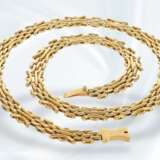 Kette/Collier: schwere und massive vintage Designerkette, 18K Gold - photo 1