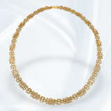 Kette/Collier: schwere und massive vintage Designerkette, 18K Gold - фото 3