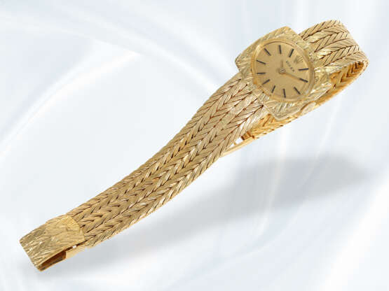 Armbanduhr: goldene, frühe Rolex Damenuhr aus den 1960er-Jahren, 18K Gold - photo 5