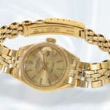 Armbanduhr: vintage Rolex Damenuhr in 18K Gold, Rolex Lady Datejust Automatikchronometer Ref.6917 von 1972 - Foto 2