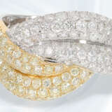 Ring: hochwertiger und sehr dekorativer Goldschmiedering mit feinen Brillanten, ca. 2,74ct, neuwertig - Foto 5