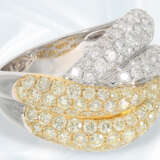 Ring: hochwertiger und sehr dekorativer Goldschmiedering mit feinen Brillanten, ca. 2,74ct, neuwertig - Foto 7