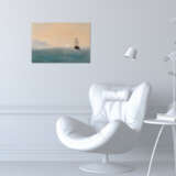 Painting “Dawn by the sea”, Canvas on the subframe, Oil paint, Russia, 2021 - photo 5