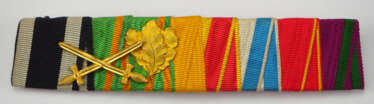 Baden: Große Feldschnalle mit 12 Auszeichnungen des Oberstleutnant Feodor Grohe, 5. Bad. Infanterie-Regiment Nr. 113.