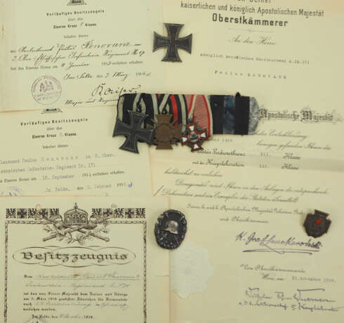 Preussen: Nachlass eines Oberleutnant im 2. Ober-Elsässisches Infanterie-Regiment Nr. 171. - фото 1