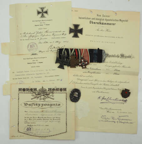 Preussen: Nachlass eines Oberleutnant im 2. Ober-Elsässisches Infanterie-Regiment Nr. 171. - Foto 2