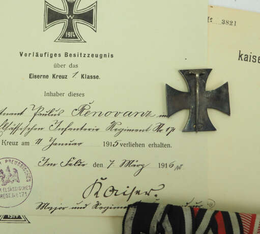 Preussen: Nachlass eines Oberleutnant im 2. Ober-Elsässisches Infanterie-Regiment Nr. 171. - фото 4