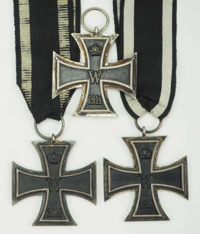 Preussen: Eisernes Kreuz, 1914, 2. Klasse - 3 Exemplare. - фото 1