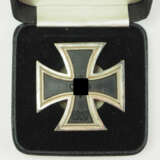 Eisernes Kreuz, 1939, 1. Klasse, an Schraubscheibe, im Etui - L/16. - фото 2
