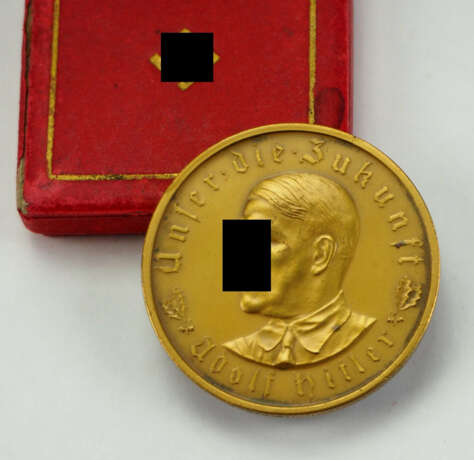 Medaille auf das Jahr der Deutschen Schicksalswende 1933, im Etui. - photo 1