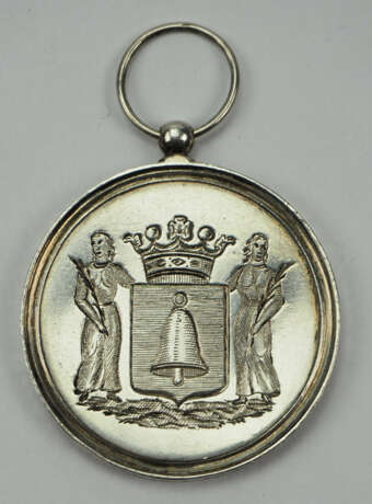 Niederlande: Silbermedaille des Baron van Heemstra. - Foto 2