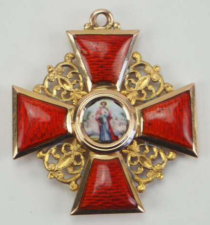Russland: Orden der hl. Anna, 2. Modell (1810-1917), 3. Klasse. - Foto 1