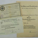 Preussen: Urkundengruppe eines Gefreiten und Bahnunterhaltungsarbeiters der 1./ 7. Rhein. Infanterie-Regiment Nr. 69. - photo 1