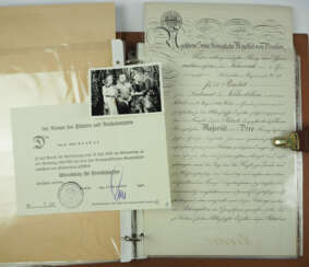 Dokumente aus dem Nachlass des Generalmajor Paul Riedel.