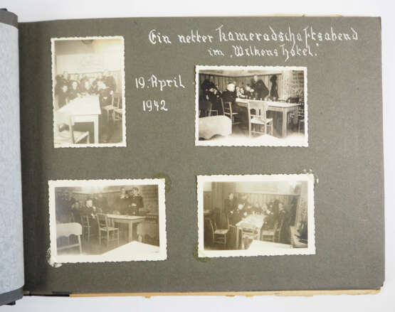 Kriegsmarine: Fotoalbum Marine Stamm Regiment Brake / Oldenburg. - фото 2