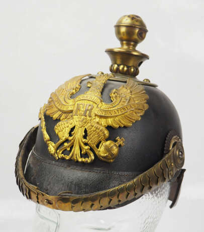 Preussen: Helm für Mannschaften der Artillerie. - Foto 1