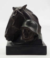 Wehrmacht: Kavallerie Skulptur.