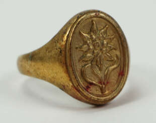 Wehrmacht Edelweiß Ring.