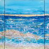 Море эмоций 2 защитный акриловый лак Acryl Абстрактный импрессионизм Marinemalerei минск 2021 - Foto 3