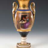Empire-Vase mit Genremalerei. - Foto 1