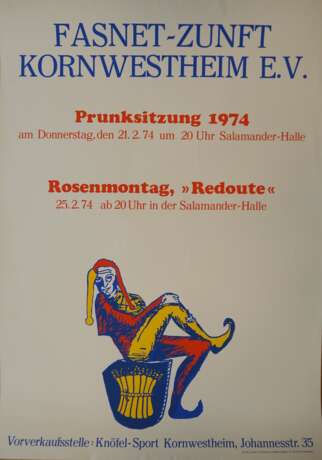 Werbeplakat: Fasnet-Zunft Kornwestheim e.V.. - photo 1