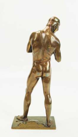 Eisenberger, Ludwig: Bronzefigur. - photo 3