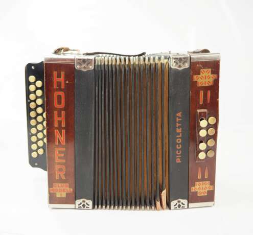Handharmonika: Hohner Club Modell I Piccoletta. - photo 1