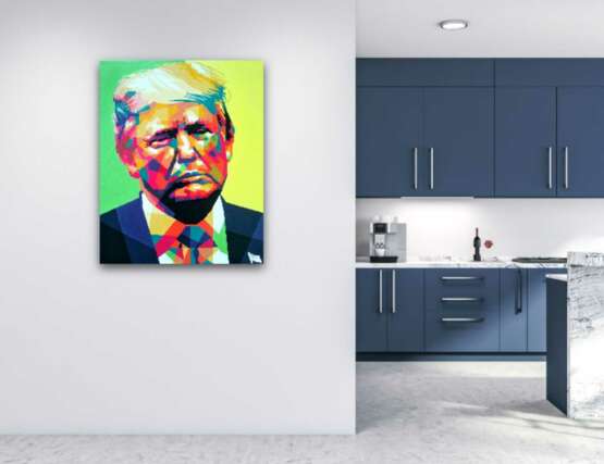 Дональд Трамп Canvas on the subframe Acrylic Современный портрет Беларусь Могилев 2021 - photo 7