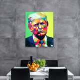 Дональд Трамп Canvas on the subframe Acrylic Современный портрет Беларусь Могилев 2021 - photo 10