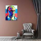 Владимир Путин Canvas on the subframe Acrylic современный кубизм Беларусь Могилев 2021 - photo 9