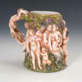 Krug und Vase mit Capodimonte-Dekor, Er - фото 4