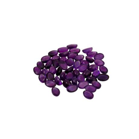 Konvolut 50 Amethystcabochons - photo 1