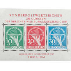 Berlin 1949 ** - Kat.-Wert 2.500,-€
