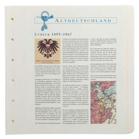 Altdeutschland / Freie und Hansestadt Lübeck - 1859/67, Teilsammlung, - Foto 1