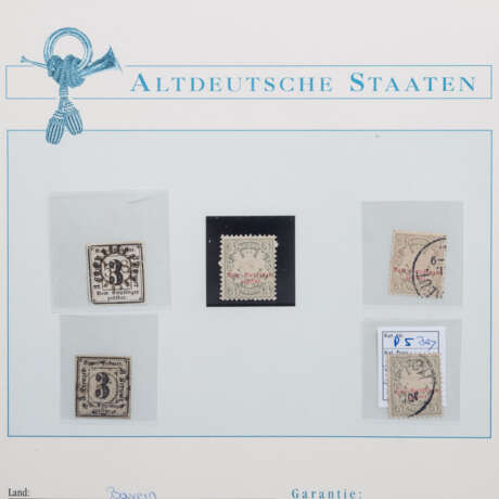 Altdeutschland / Bayern - 1849/1919 Sammlung im Ringbinder, - photo 3