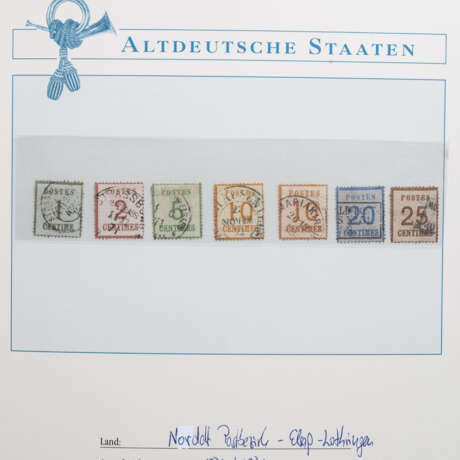 Norddeutscher Bund - 1867/71, Sammlung mit besseren Marken, - Foto 6