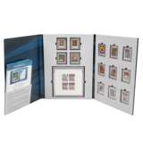 Hundertwasser - Edition mit 13 Silberbriefmarken Polierte Platte - фото 1